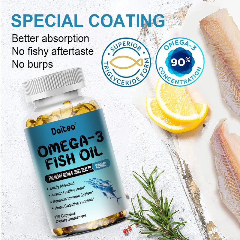 High Quality Omega-3 Fish Oil Supplement