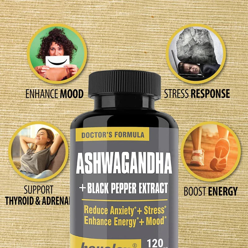 Ashwagandha + Black Pepper Extract