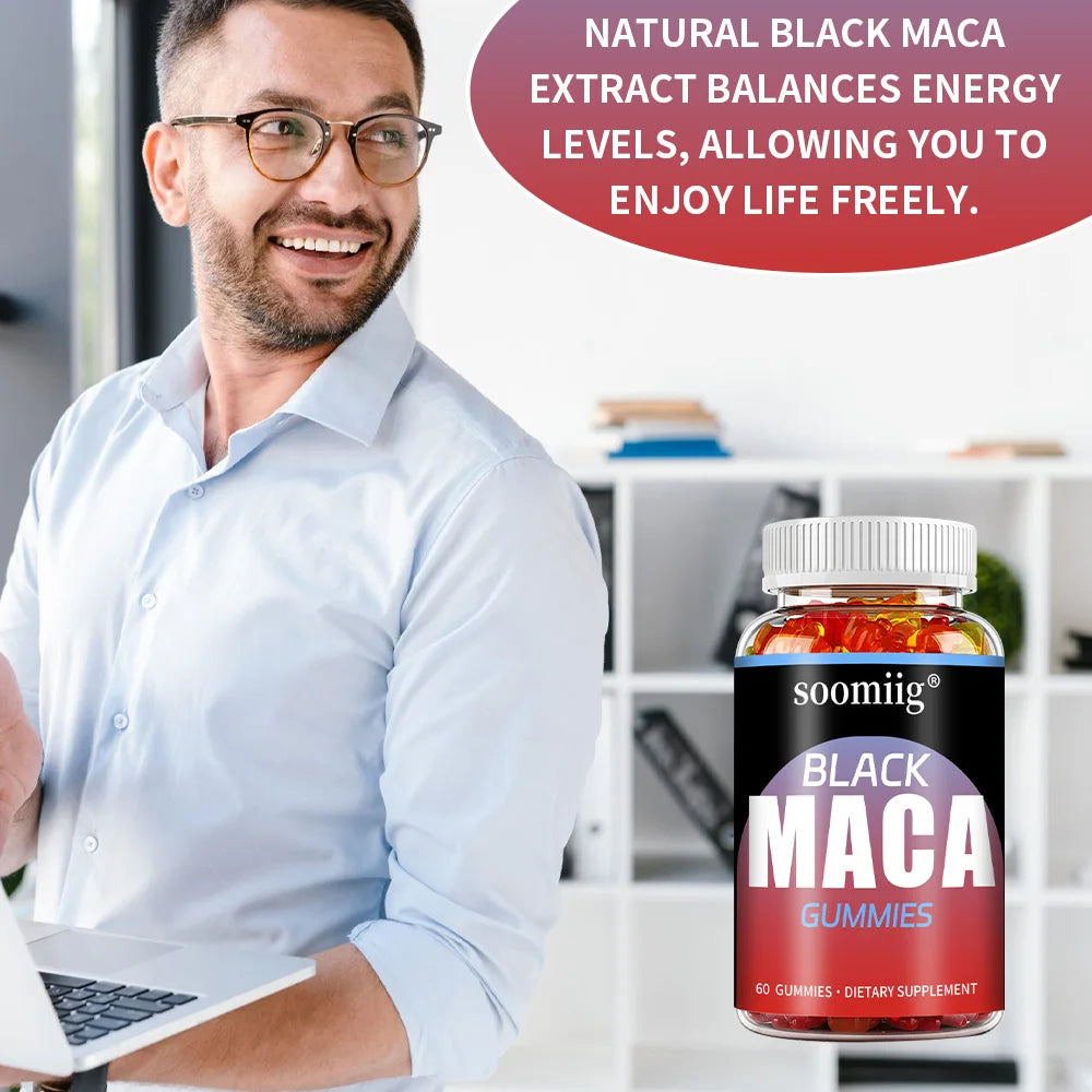 Black Maca Gummies