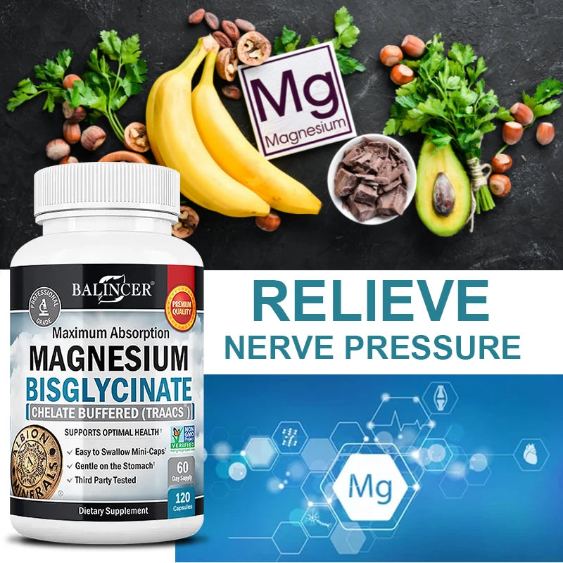 Magnesium Bisglycinate - Maximum Absorption