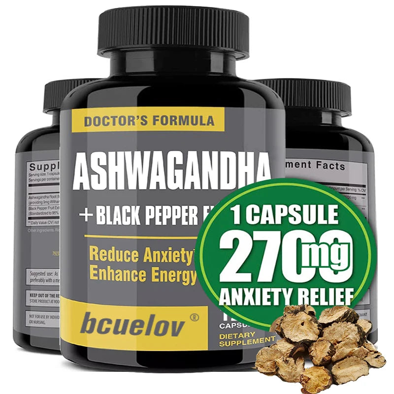 Ashwagandha + Black Pepper Extract