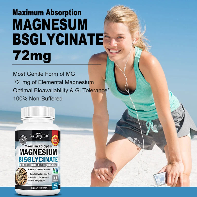 Magnesium Bisglycinate - Maximum Absorption