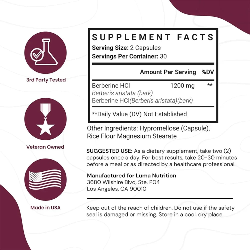Luma Nutrition Berberine