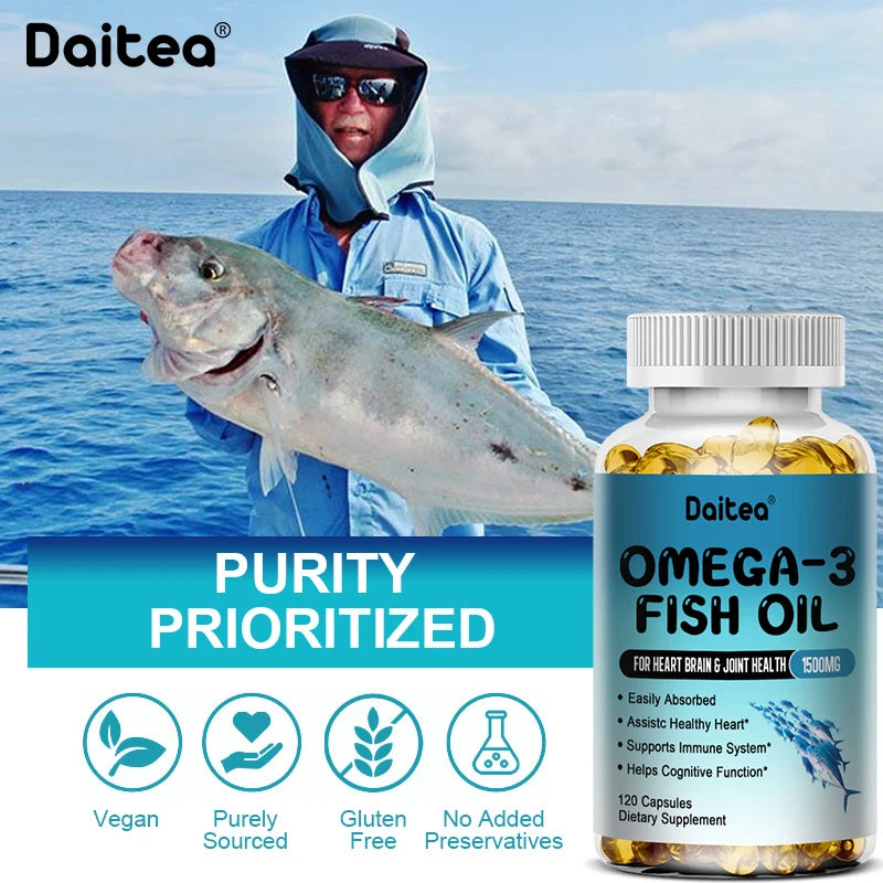 High Quality Omega-3 Fish Oil Supplement