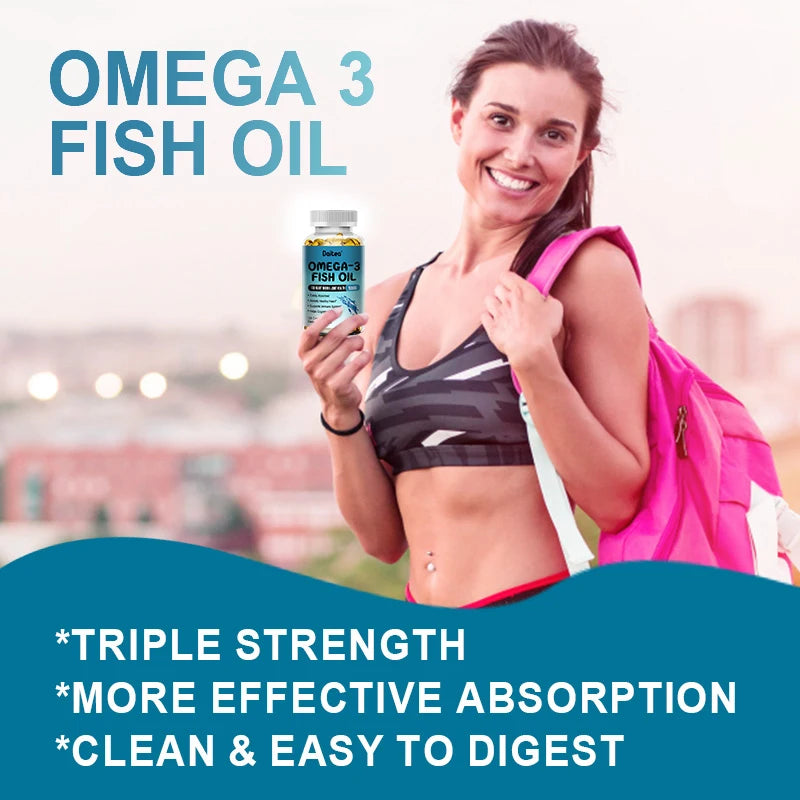 High Quality Omega-3 Fish Oil Supplement