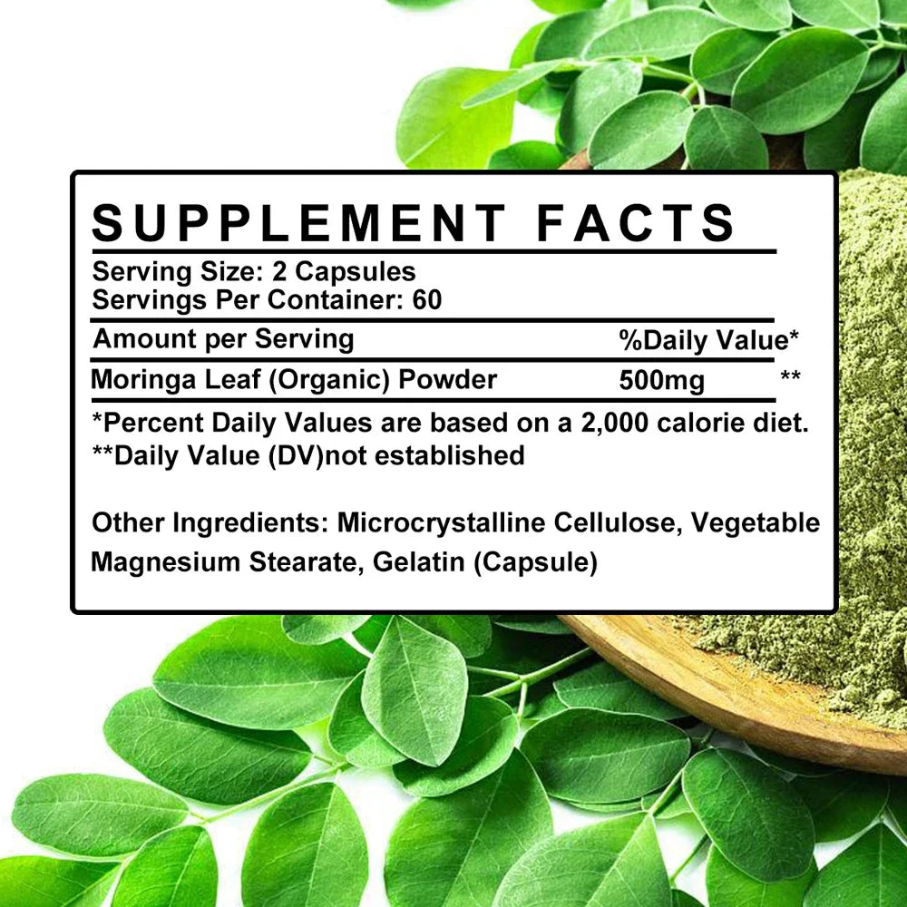 Organic Moringa Supplement