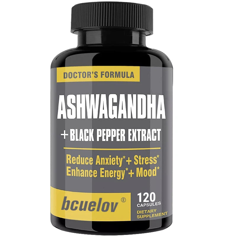 Ashwagandha + Black Pepper Extract