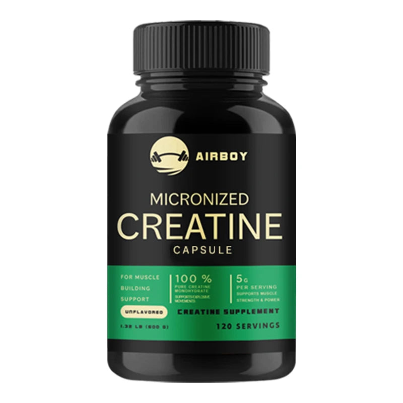 Micronized Creatine Capsules